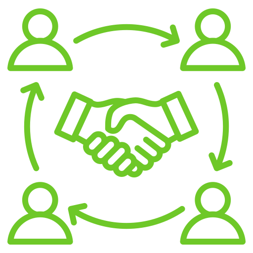 Leadership development and stakeholder engagement consulting icon